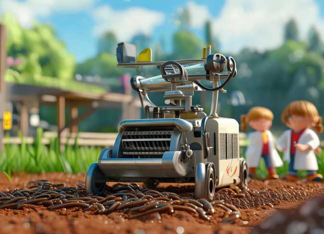 蚯蚓知识讲解的动画片 - 抓蚯蚓机器捕蚯蚓机器多少钱在哪里购买