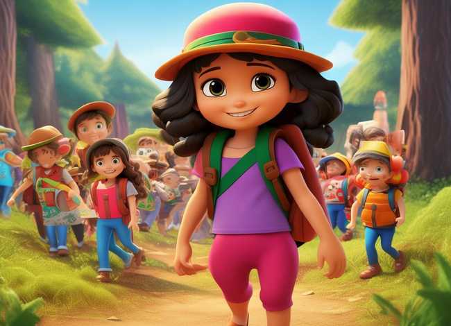 爱探险的朵拉故事书；适合5-6岁孩子看的动画片