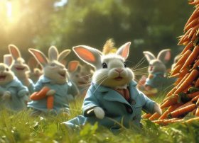 兔子的经典故事（求一些有关兔子的笑话 要绝对经典的那种～）