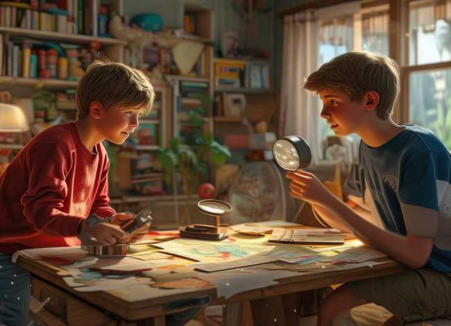 小朋友侦探故事 - 兄弟小侦探故事梗概 小朋友侦探故事 - 兄弟小侦探故事梗概