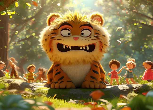 小学生故事瘪嘴老虎 经典儿童故事-没有牙齿的大老虎 小学生故事瘪嘴老虎 经典儿童故事-没有牙齿的大老虎