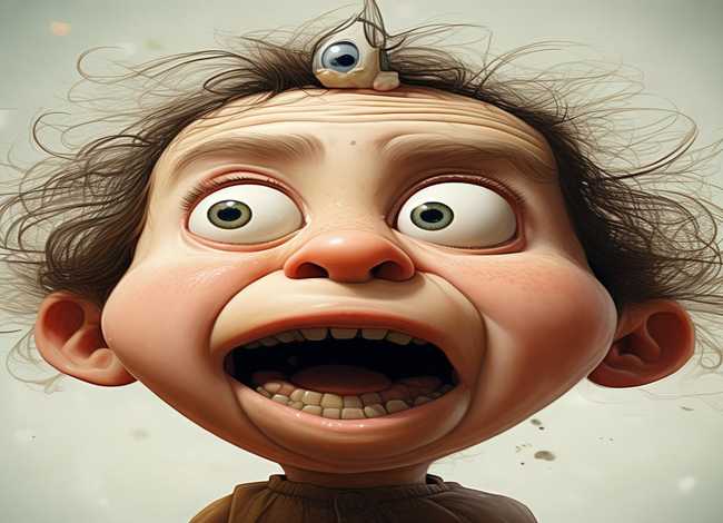 小孩惊讶的表情简笔画、如何画小人表情的简笔画