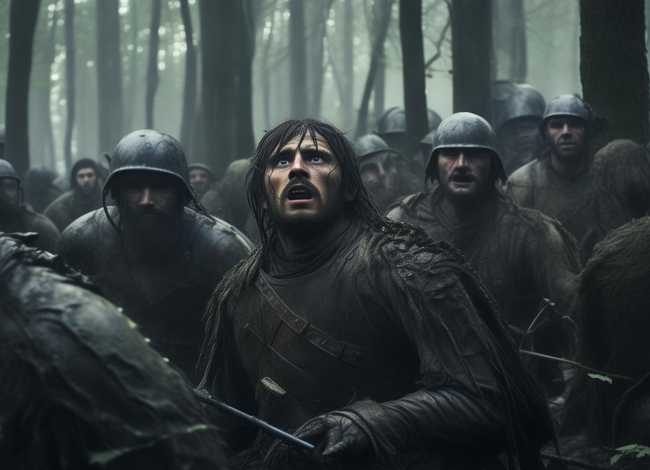 草木皆兵的故事300字；有关战争的小故事