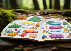 幼儿自制故事书、幼儿怎么做书