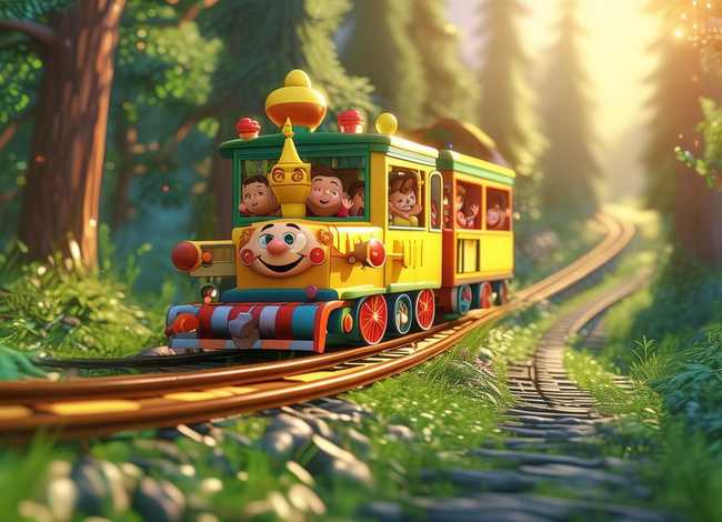 火车小孩故事，幼儿故事小火车