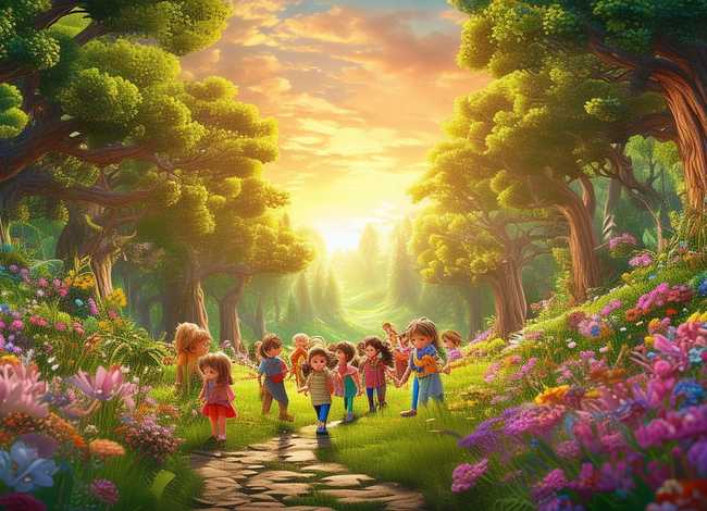 英文童话故事ppt；一年级下册美丽的小路优秀教案和ppt课件