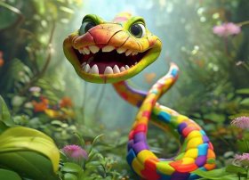 好饿的小蛇故事，好饿的小蛇