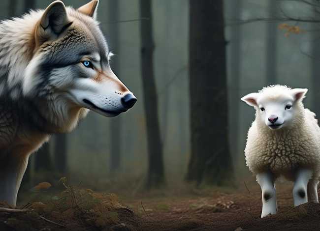 搜一下狼和羊的故事,羊吃狼的故事谁能讲一下 搜一下狼和羊的故事,羊吃狼的故事谁能讲一下