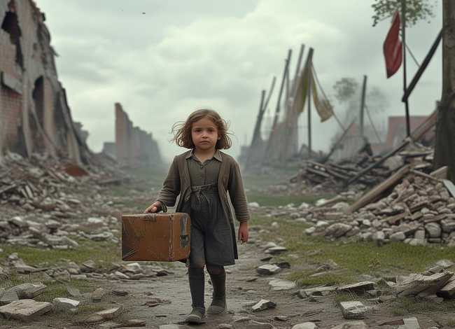 适合小孩听的二战故事，二战感人故事-犹太7岁小女孩战火中千里寻亲