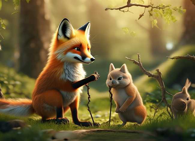 儿童动物故事50字（动物之间的互助故事）