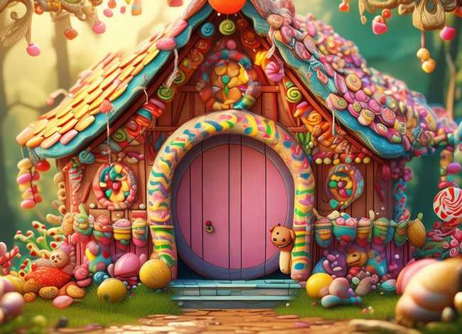 糖果屋英文版故事简短儿童版 糖果屋英语