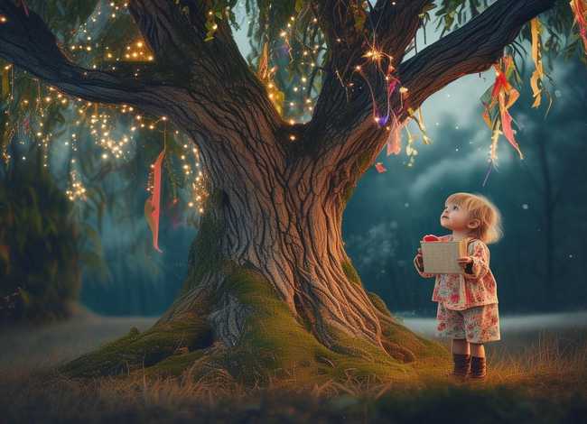 许愿树的儿童故事（睡前小故事许愿树）