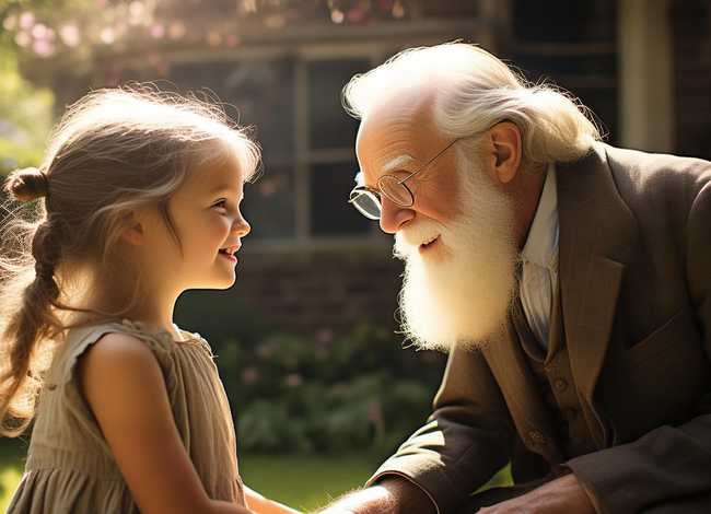 萧伯纳与小女孩的故事 英国大作家萧伯纳与小女孩儿