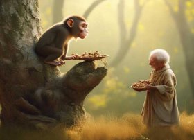 朝三暮四儿童故事；庄子寓言故事-朝三暮四(又名-狙公赋芧)