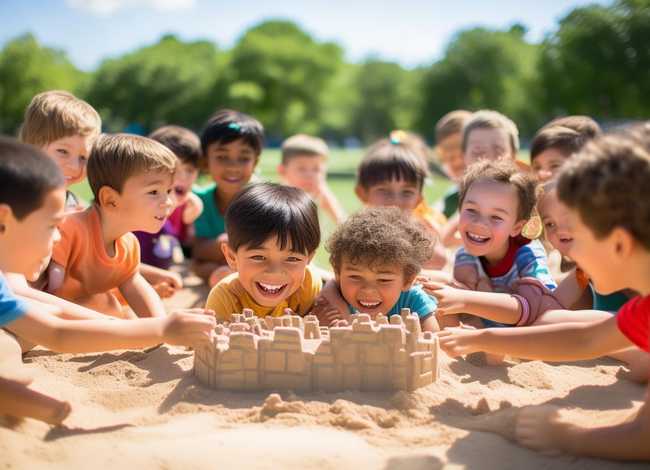 关于交朋友的幼儿绘本故事，《完美搭档》-放手,孩子交朋友,没有标准才是好标准