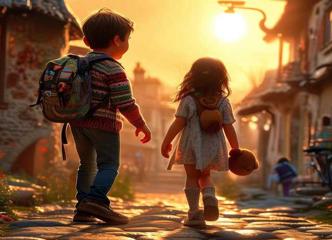 儿童故事续写800字 - 续写 作文 送迷路的小女孩回家 800字