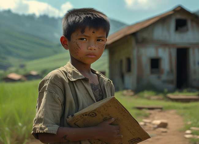 留守儿童的感人故事400字，令人感动的的关于儿童的事迹