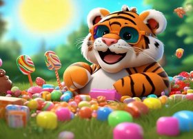 幼儿故事老虎吃糖（故事 爱吃糖的老虎）