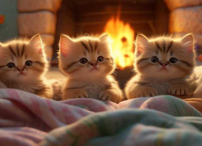 儿童故事小猫 - 【儿童睡前故事三只小猫】儿童睡前故事三只羊