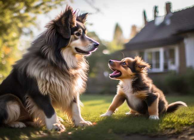 大狗和小狗的故事内容 - 14课小狗学叫第一种结局续写 大狗和小狗的故事内容 - 14课小狗学叫第一种结局续写