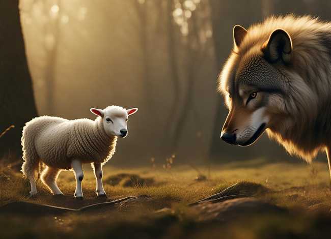 狼和羊的故事儿童简短 狼和羊的寓言故事告诉我们什么道理