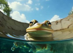 井底之蛙小故事简短 - 井底之蛙的故事简短概括是什么