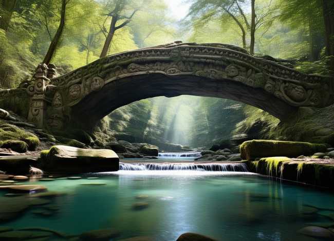 阿难化身石桥的故事；阿难化身石桥的传奇故事