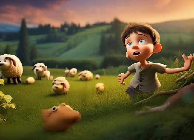 儿童版狼来了的故事 儿童睡前故事—《狼来了》 儿童版狼来了的故事 儿童睡前故事—《狼来了》