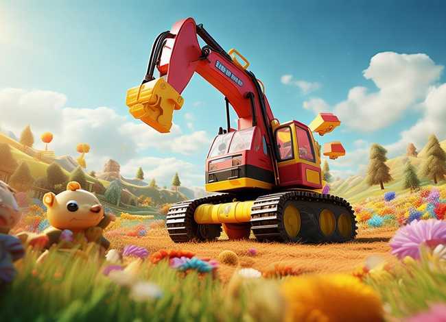 挖土机儿童故事视频大全集 了不起的狐狸爸爸