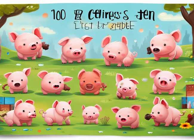 儿童小猪故事100篇（儿童寓言故事100篇）