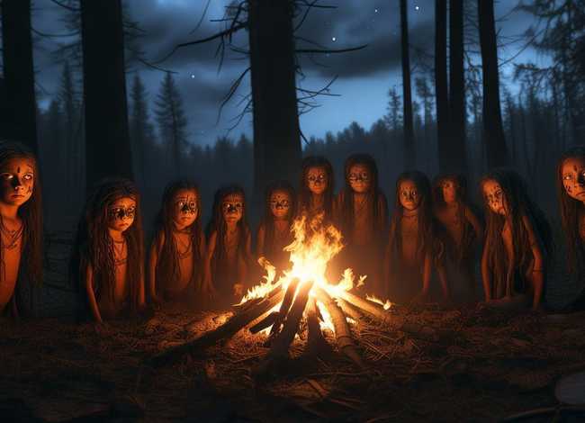 关于印第安人的幼儿故事（十个印第安小朋友为什么恐怖 恐怖童谣背后有何故事）