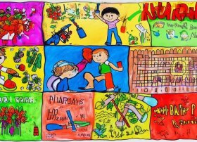 儿童劳动绘画图片、劳动主题绘画作品手抄报 劳动手抄报