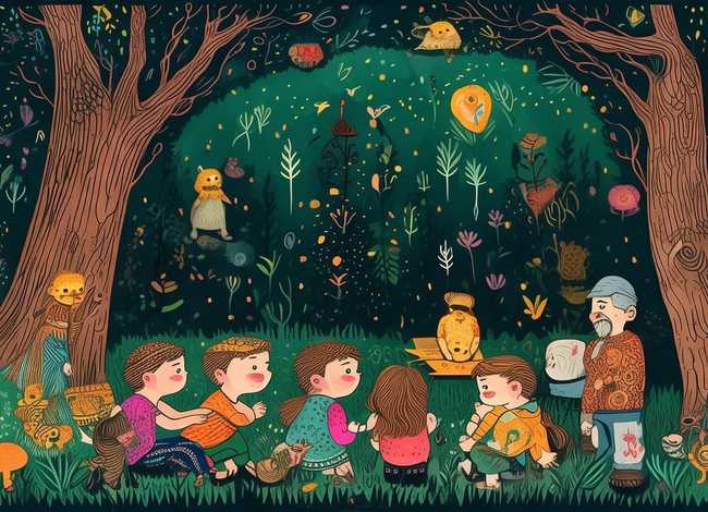 儿童神话故事民间传说有声、民间神话传说故事