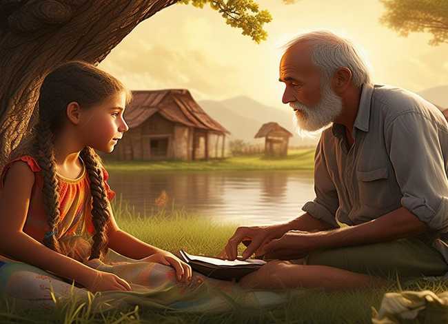 古代故事的画又简单又漂亮，简单民间故事怎么画