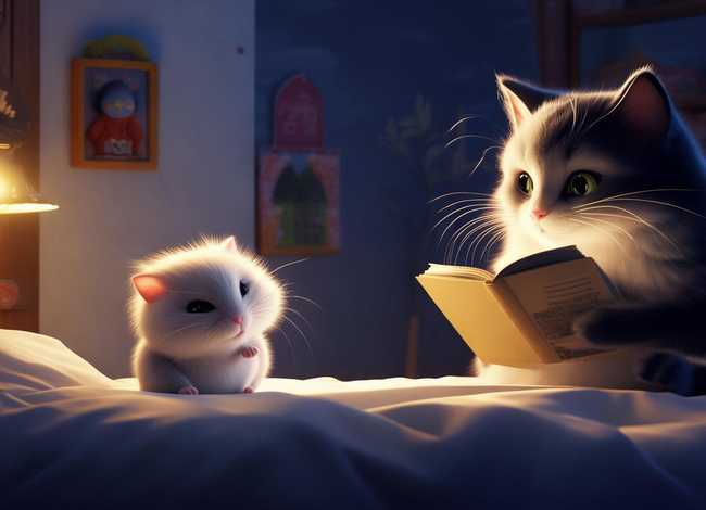 儿童睡前故事猫和老鼠 - 儿童睡前老鼠和小猫的故事
