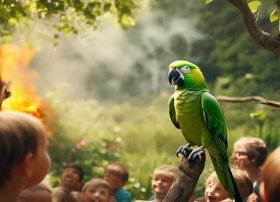 鹦鹉小故事告诉我们什么（从《鹦鹉灭火》故事中,得到了什么启示）