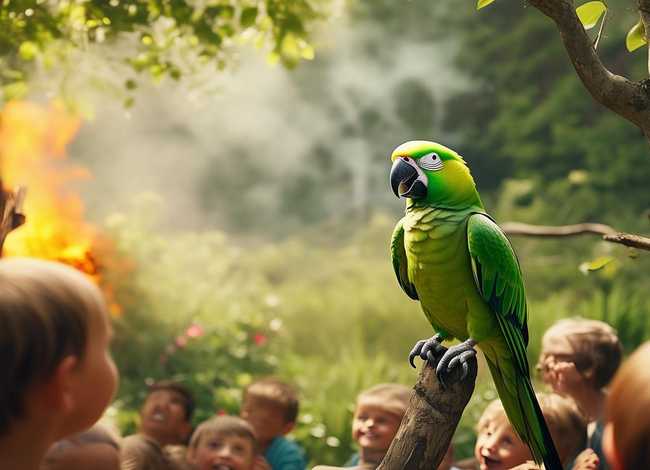 鹦鹉小故事告诉我们什么（从《鹦鹉灭火》故事中,得到了什么启示）