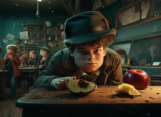 侦探故事小学生（给我几个短小侦探故事）