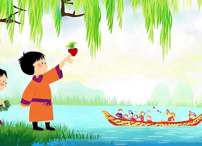 屈原投江的故事儿童版；端午节的故事儿童版