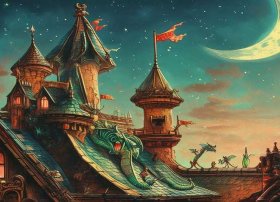 屋顶的童话故事、格林童话中最神奇有趣的故事