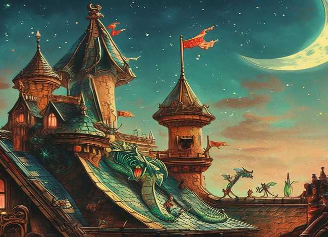 屋顶的童话故事、格林童话中最神奇有趣的故事 屋顶的童话故事、格林童话中最神奇有趣的故事