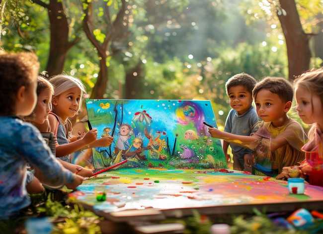 儿童故事主题画 - 少儿绘画故事有哪些呢