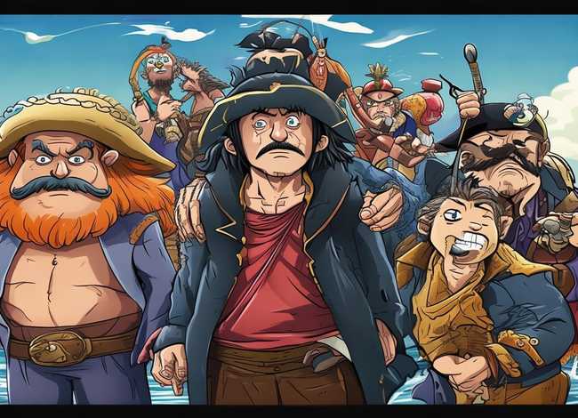 糟老头子贼搞笑视频、在海贼王959集中,罗杰团上出现的几位人物都是谁呢