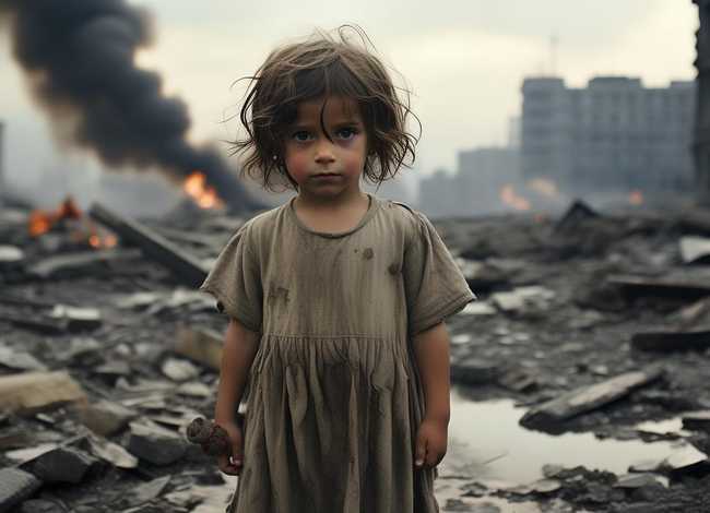 战乱中儿童的照片 战争中的孩子是怎样生活的 战乱中儿童的照片 战争中的孩子是怎样生活的