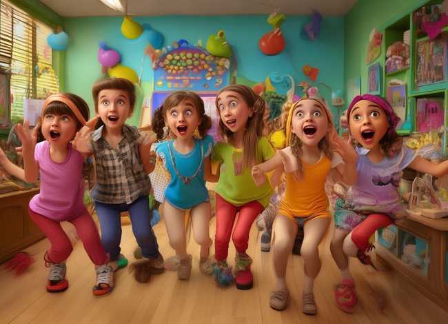 六人故事表演剧本儿童（六人搞笑小品剧本3~5分钟 要有旁白,全部都是女生）