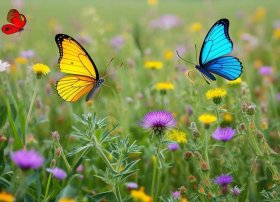 三只蝴蝶故事文字内容（幼儿园小故事《三只蝴蝶》儿童故事绘本分享）