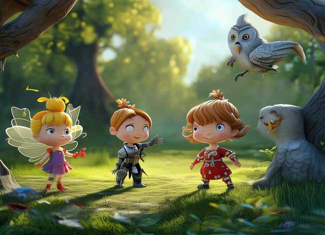 幼儿故事小剧本 - 四人童话故事剧本 幼儿故事小剧本 - 四人童话故事剧本