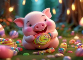 儿童故事爱吃糖的小猪 - 小猪的童话故事作文