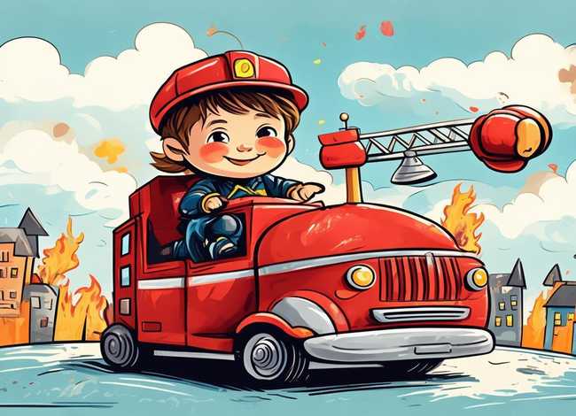 消防车故事100个，3岁宝宝消防车的故事