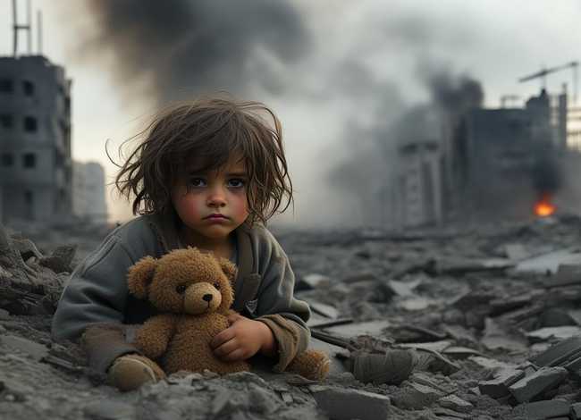 战乱儿童的悲惨现状（现代战争给孩子带来的灾难）